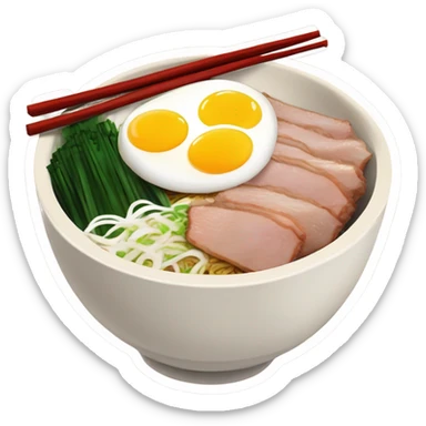 Ramen sticker