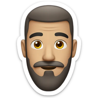 guy-with-buzzcut-and-big-moustache-and-piercings sticker