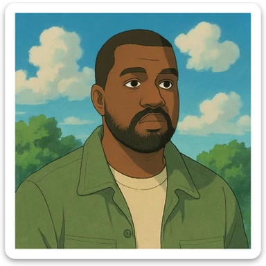 Kanye sticker