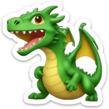 dragon hatch sticker