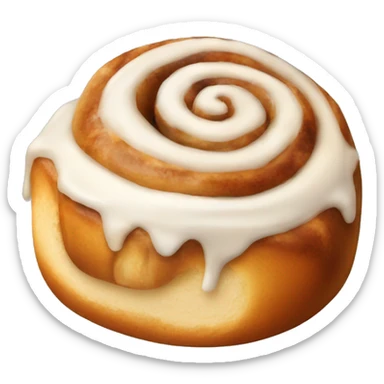 Cinnamon roll sticker
