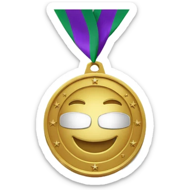 a medal with the word Kelly on it sticker