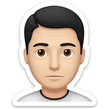 Un homme blanc qui frape un homme noir sticker