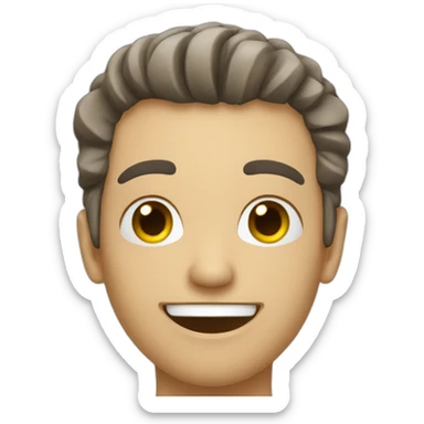 Chat qui tire la langue sticker