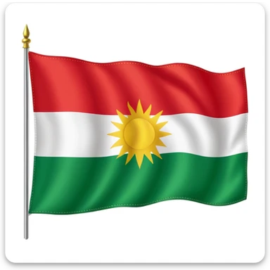 Can u make a Kurdistan flag sticker