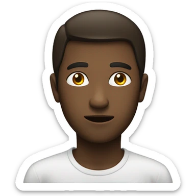 someone side eyeing someone sticker