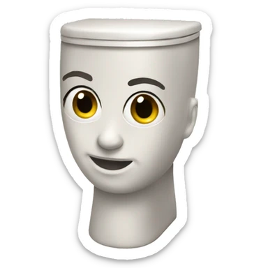 skibidi toilett sticker