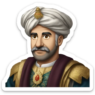 Fatih Sultan Mehmet sticker