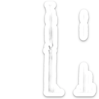 Black cross flag sticker