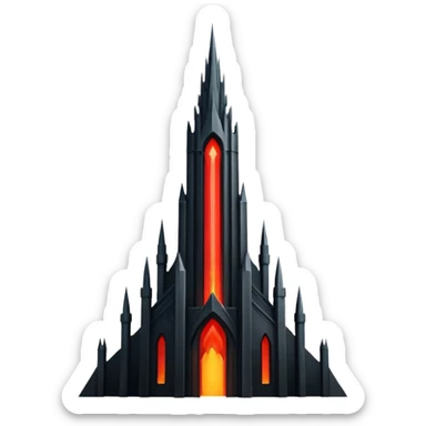 Barad Dur Lotr sticker