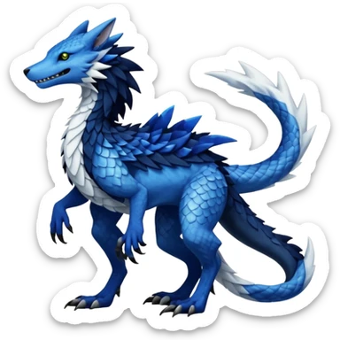 Fionbri-Vernid-Trico-Sergal-Nargacuga-fusion, full body sticker