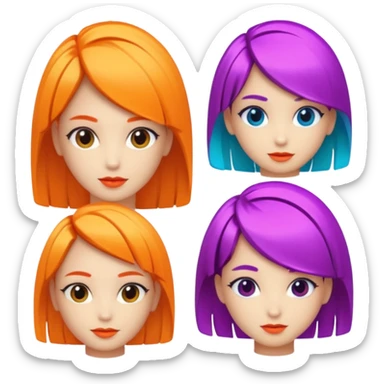 AI Hairstyles sticker