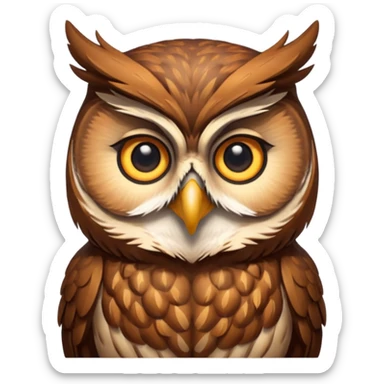 🤓🦉 sticker