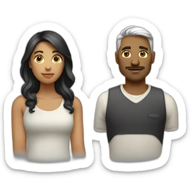 People stay next to each other and writes “Ford” by the way they stand sticker