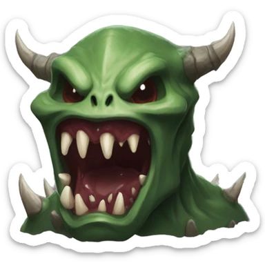 devourer from dungeons and dragons sticker