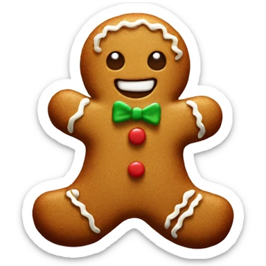 Gingerbread sticker