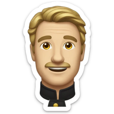 Adolph hitlair sticker