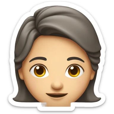 Femme qui fait un clin d’œil  sticker