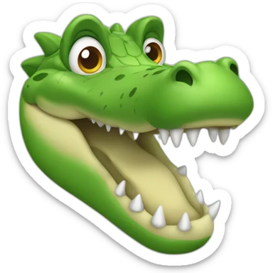 Enzo le crocodile  sticker