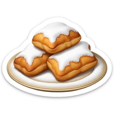 beignets sticker