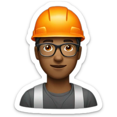 young-man-with-orange-hard-hat-and-glasses sticker