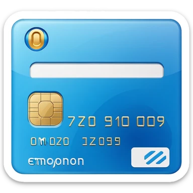 ozon bank card sticker