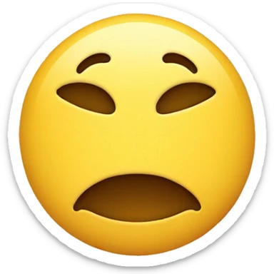 yellow emoji covering its face while blushing sticker