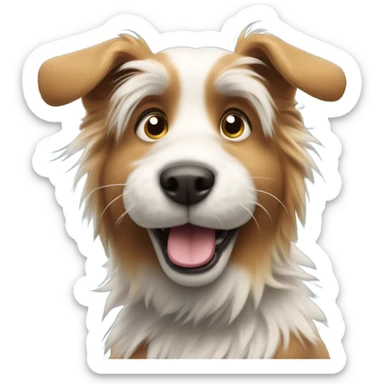 chance the dog sticker