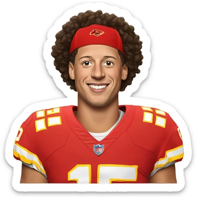 patrick mahomes sticker