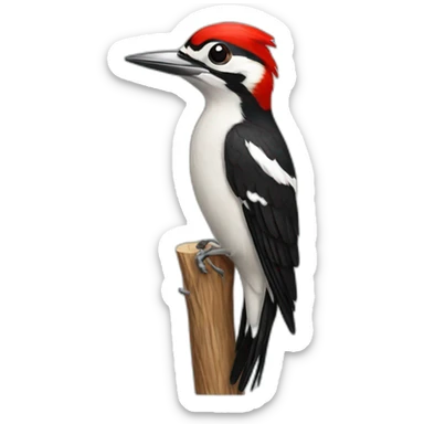 woodpecker sticker