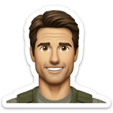 Tom cruise sticker