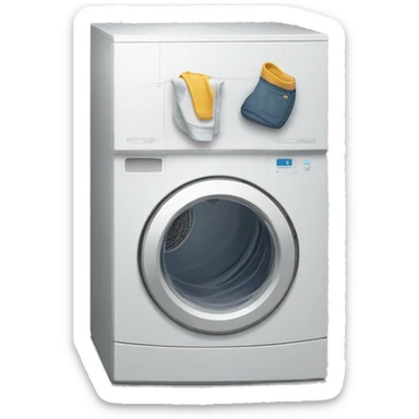 clothes dryers sticker