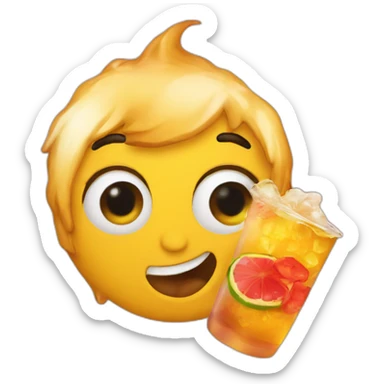 Bebida caliente  sticker