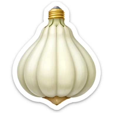garlic sticker