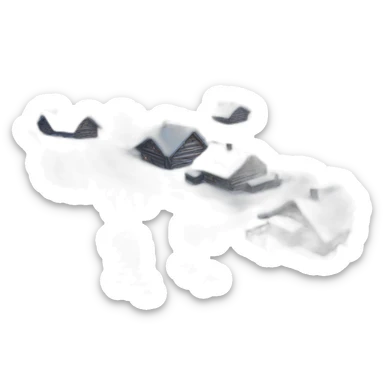 ukraine winter sticker