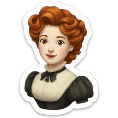Victorian Redhead sticker