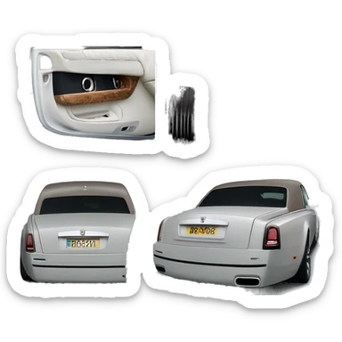 Rolls Royce phantom  sticker