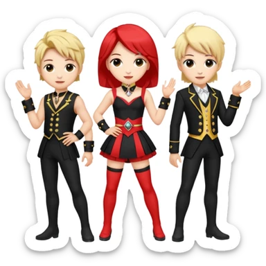 I want KATSEYE photos ( tHE global Pop Group sticker