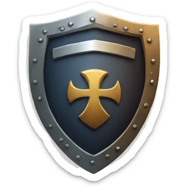 Shield, support, 24/7 sticker