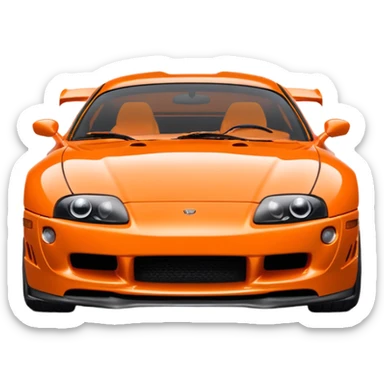 Supra mk4 organg sticker