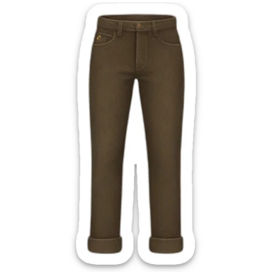 corduroy pants sticker