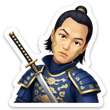 Samurai Strategist sticker