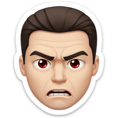 Jordan bardela qui est énervé  sticker