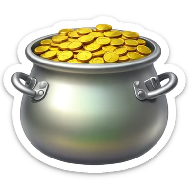 Pot of gold  sticker