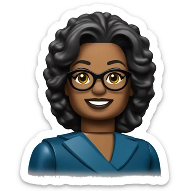 OPRAH WINFREY lego sticker