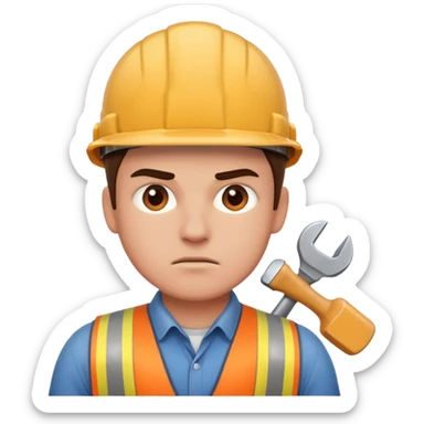 the restless builder sticker