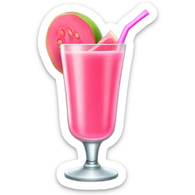 Guava juice sticker