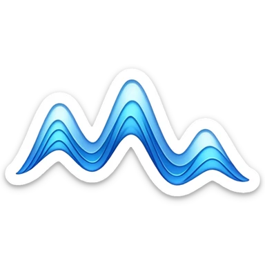 sound wave sticker
