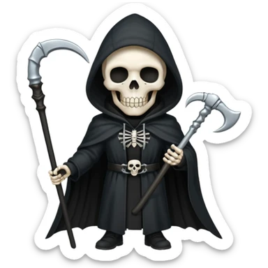Grim Reaper sticker