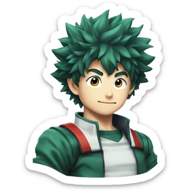 Izuku Midoriya sticker